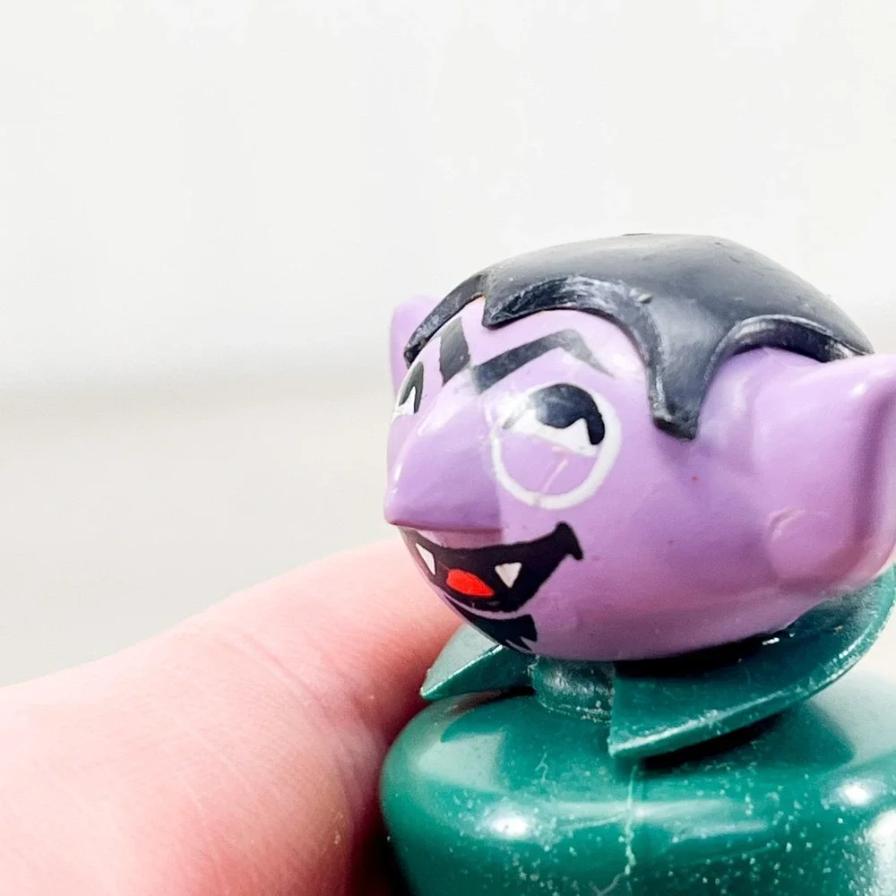 Vintage Count Dracula Little People Sesame Street Muppets 1973 Fisher‎ Price
